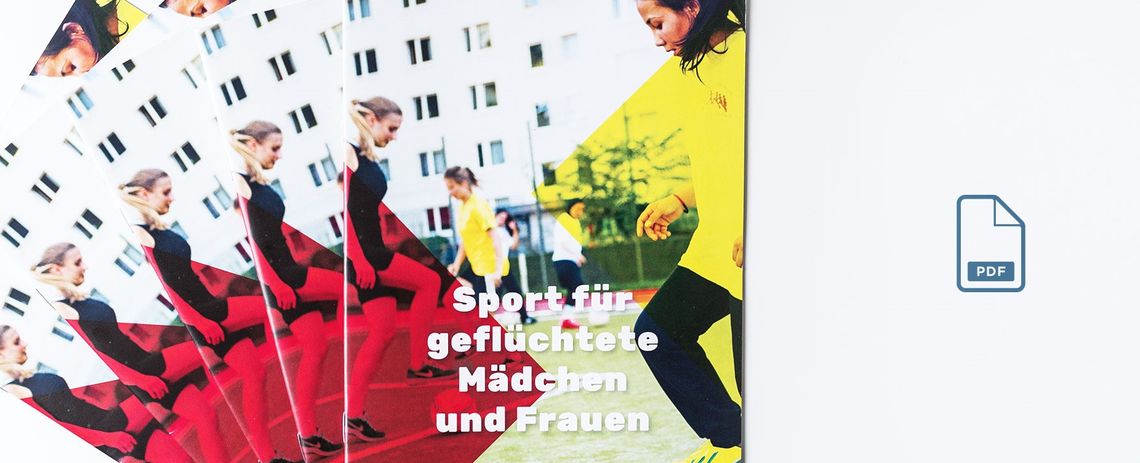 Broschüre Sport für geflüchtete Mädchen und Frauen